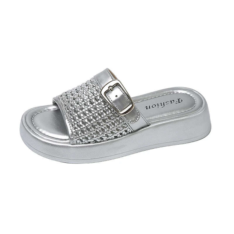 Women's Summer Must - Have! Korean Inspired Open Toe Flat Slippers, Casual & Fashionable
Women's Summer Must - Have! Korean Inspired Open Toe Flat Slippers, Casual & Fashionable