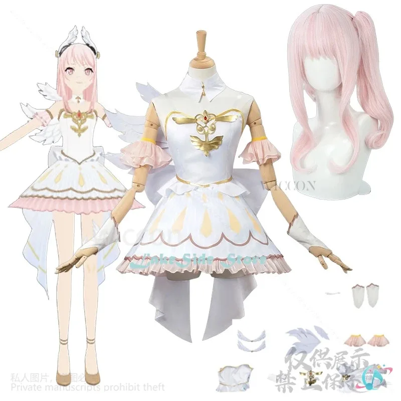 asdh8@Akiyama Mizuki Cosplay Anime Game Project Sekai New Idol Stage Costume Flower Angel Lolita Dress Butterfly Wigs Girls Clo 
asdh8@Akiyama Mizuki Cosplay Anime Game Project Sekai New Idol Stage Costume Flower Angel Lolita Dress Butterfly Wigs Girls Clo