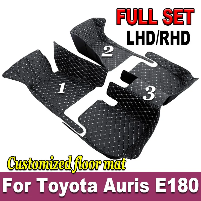 Кожаные автомобильные коврики на заказ для Toyota Auris E180 2012 2013 2014 2015 2016 2017 2018, ковры, подушечки для ног, аксессуары
Кожаные автомобильные коврики на заказ для Toyota Auris E180 2012 2013 2014 2015 2016 2017 2018, ковры, подушечки для ног, аксессуары
