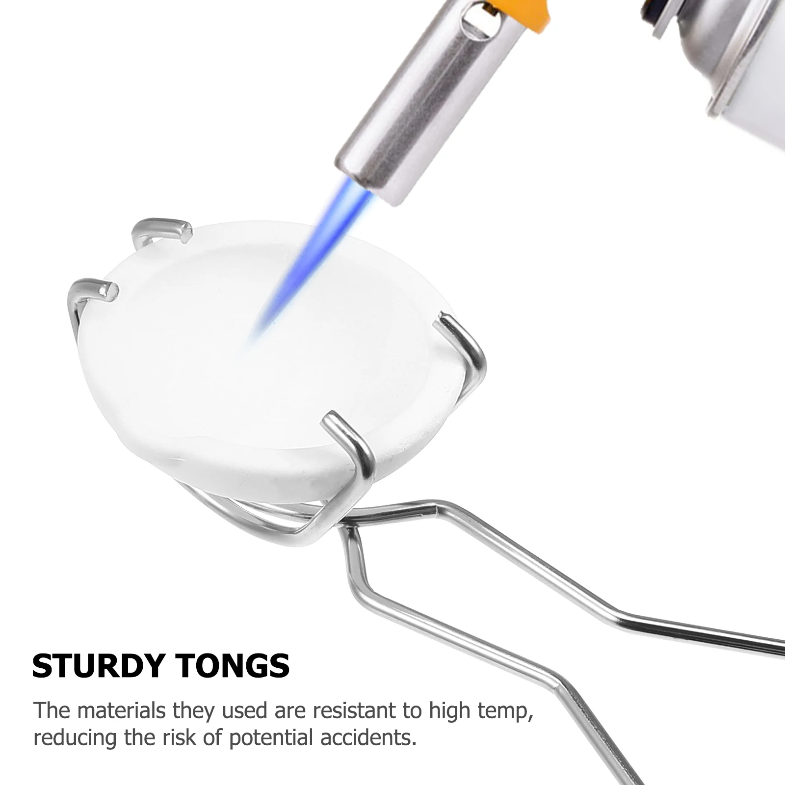 Crucible Set 2Clamp 2Oz 5Oz Bowls Metal Melting Kit Crucibles Tongs Jewelry Making Tool Safe Durable High Temp Resistant
Crucible Set 2Clamp 2Oz 5Oz Bowls Metal Melting Kit Crucibles Tongs Jewelry Making Tool Safe Durable High Temp Resistant