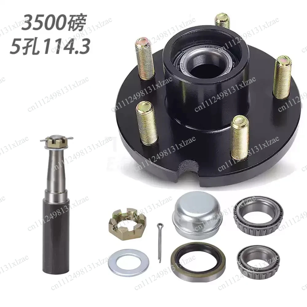 750KG Unbraked Trailer Axle Set - 2PCS Half Shaft Hubs with 4-100 CAP for RV & Camper Caravan Accessories
750KG Unbraked Trailer Axle Set - 2PCS Half Shaft Hubs with 4-100 CAP for RV & Camper Caravan Accessories