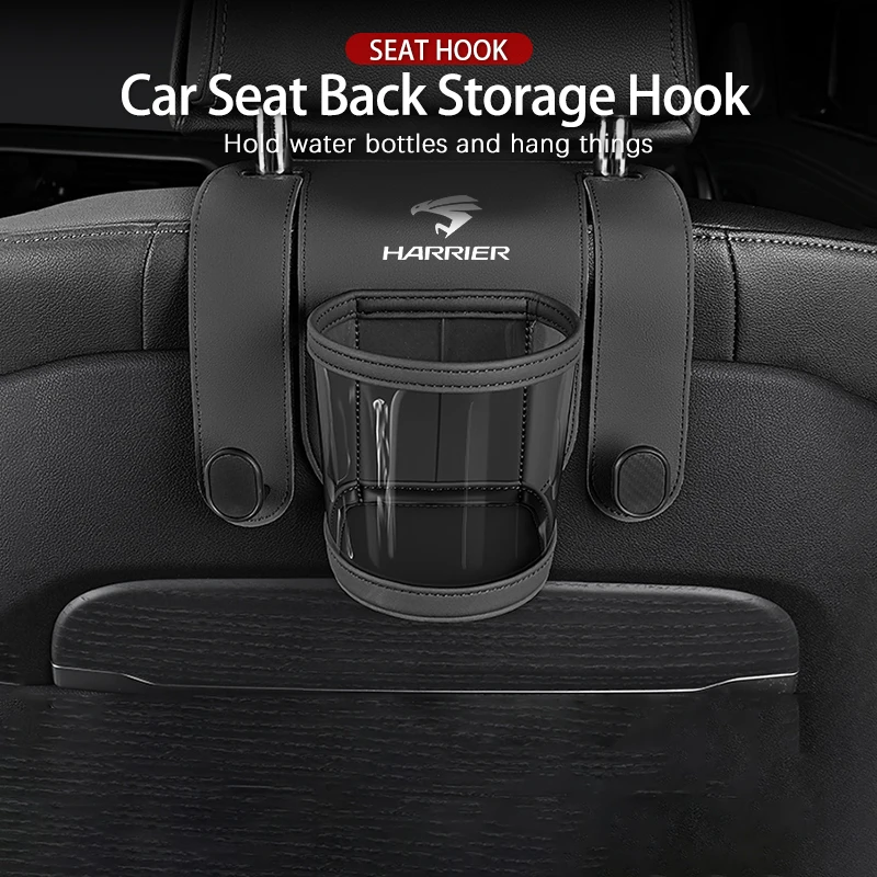 Double Hooks Car Seatback Water Cup Holder No Drilling Required Install For Toyota Harrier Corolla Yaris Aygo Prius CHR Camry
Double Hooks Car Seatback Water Cup Holder No Drilling Required Install For Toyota Harrier Corolla Yaris Aygo Prius CHR Camry