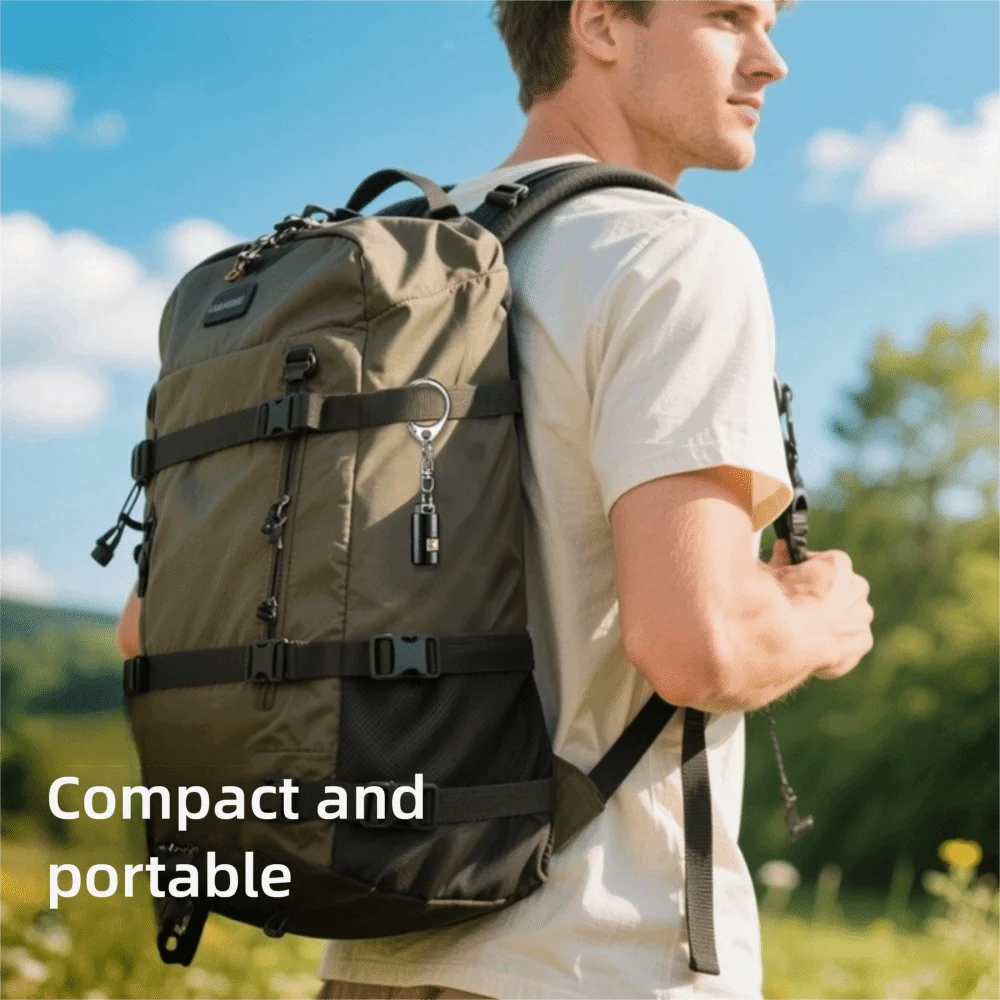 Ipx6 Waterproof 6g Mini Flashlight Keychain 6-Mode Strobe Sos USB Magnetic Charging Work Light Camping Lantern Running Hiding
Ipx6 Waterproof 6g Mini Flashlight Keychain 6-Mode Strobe Sos USB Magnetic Charging Work Light Camping Lantern Running Hiding