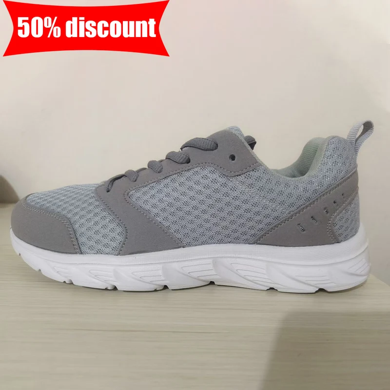 Mens Sports Shoes Comfortable Soft Mesh Daily Walking Shoes Couples Casual Lace Up Lightweight Breathable Jogging Footwear
Mens Sports Shoes Comfortable Soft Mesh Daily Walking Shoes Couples Casual Lace Up Lightweight Breathable Jogging Footwear