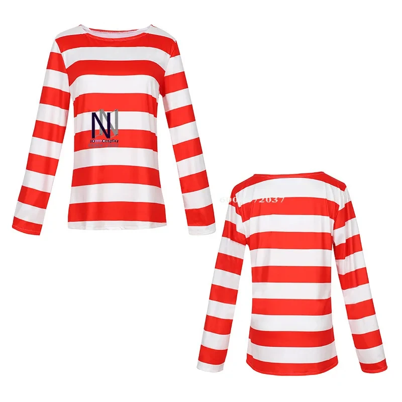 3'x,4'f\6/Wheres Waldo Wally Costume - Boys' Striped Shirt, Glasses, Hat, Socks, Unisex Halloween Cosplayf;5,b'7\k.
3'x,4'f\6/Wheres Waldo Wally Costume - Boys' Striped Shirt, Glasses, Hat, Socks, Unisex Halloween Cosplayf;5,b'7\k.