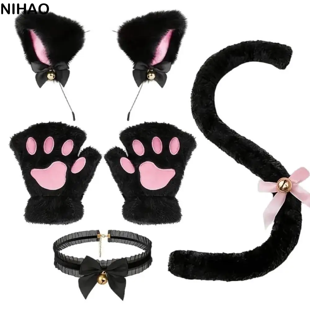 Sweet Cat Woman Cat Ears Headband Set Lolita Bow Cosplay Headwear Jk Plush Halloween Dress Up Girl
Sweet Cat Woman Cat Ears Headband Set Lolita Bow Cosplay Headwear Jk Plush Halloween Dress Up Girl