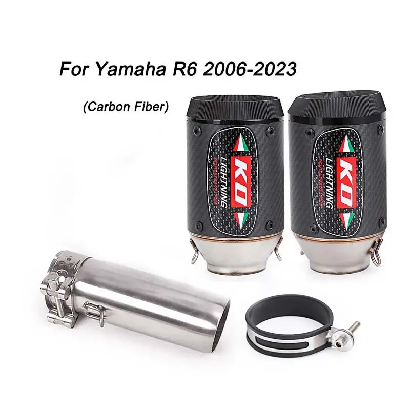 Slip On For YAMAHA YZF R1 1998-2003 Motorcycle Exhaust System Mid Link Pipe Carbon Fiber 160mm Muffler Connect Tube
Slip On For YAMAHA YZF R1 1998-2003 Motorcycle Exhaust System Mid Link Pipe Carbon Fiber 160mm Muffler Connect Tube