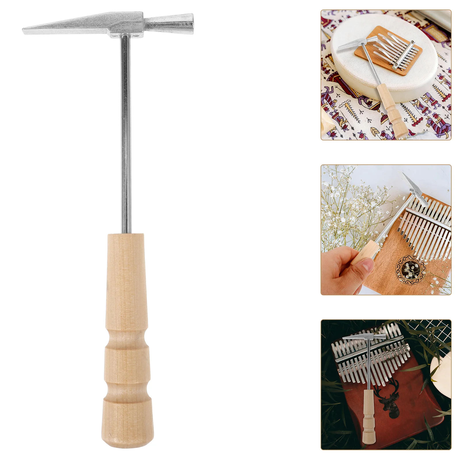 Kalimba Tuning Hammer Sound Maintenance Piano Wood Percussion Instrument Long Handle Tuner
Kalimba Tuning Hammer Sound Maintenance Piano Wood Percussion Instrument Long Handle Tuner