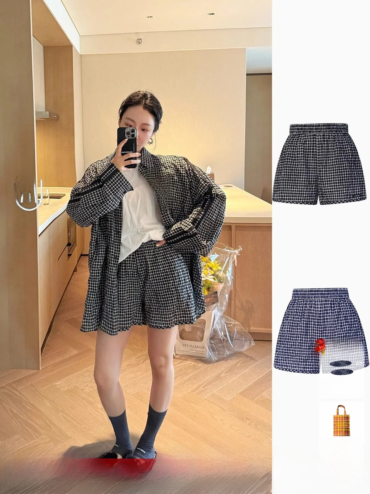 Casual Plaid s Brand orts DEARSOCUTE Buy Hand Store Straight Leg Cotton Polyester Spring Seasonal Faion Women's P...
Casual Plaid s Brand orts DEARSOCUTE Buy Hand Store Straight Leg Cotton Polyester Spring Seasonal Faion Women's P...