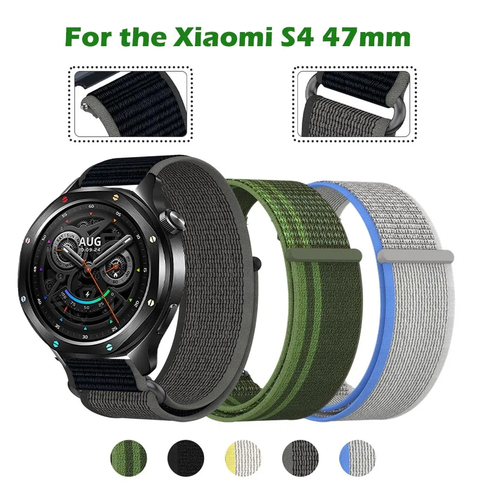 For The Xiaomi S4 47mm Watch Strap Nylon Woven Wild Trail Sports Breathable Magic Buckle Watch Strap for The Xiaomi S4 47mm
For The Xiaomi S4 47mm Watch Strap Nylon Woven Wild Trail Sports Breathable Magic Buckle Watch Strap for The Xiaomi S4 47mm