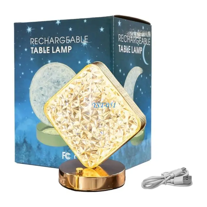 E15A Portable Wireless Nightstand Lamp with 3D Holographical Design and Soft Glowing
E15A Portable Wireless Nightstand Lamp with 3D Holographical Design and Soft Glowing