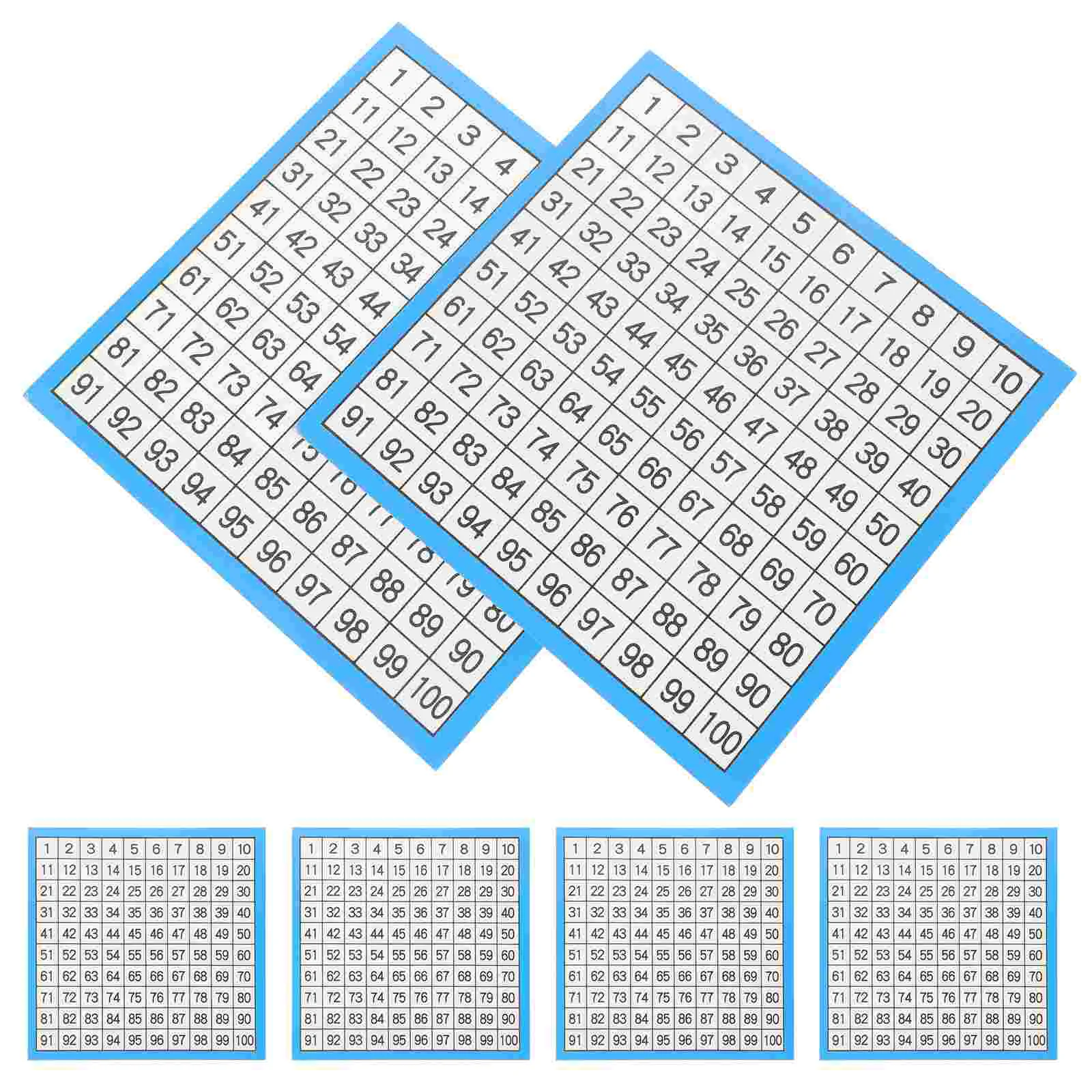 10 Sheets Board Math Supplies Number Chart 1-100 for Kids Digital Table Charts Paper Education Supply Teaching Child
10 Sheets Board Math Supplies Number Chart 1-100 for Kids Digital Table Charts Paper Education Supply Teaching Child