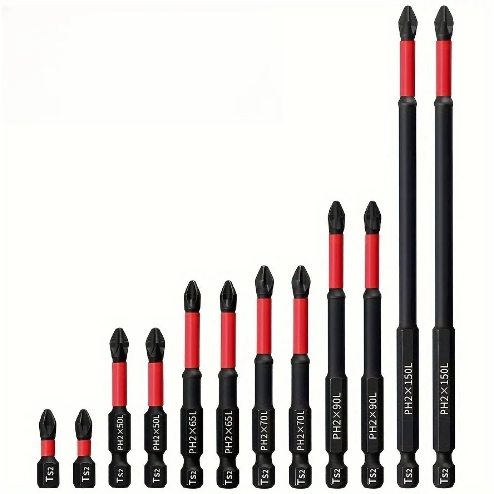 25~150mm Anti-Slip And Impact Resistant Tungsten steel Screwdriver Bit Phillips Screwdriver Bit Magnetic Electric Drill Bit
25~150mm Anti-Slip And Impact Resistant Tungsten steel Screwdriver Bit Phillips Screwdriver Bit Magnetic Electric Drill Bit