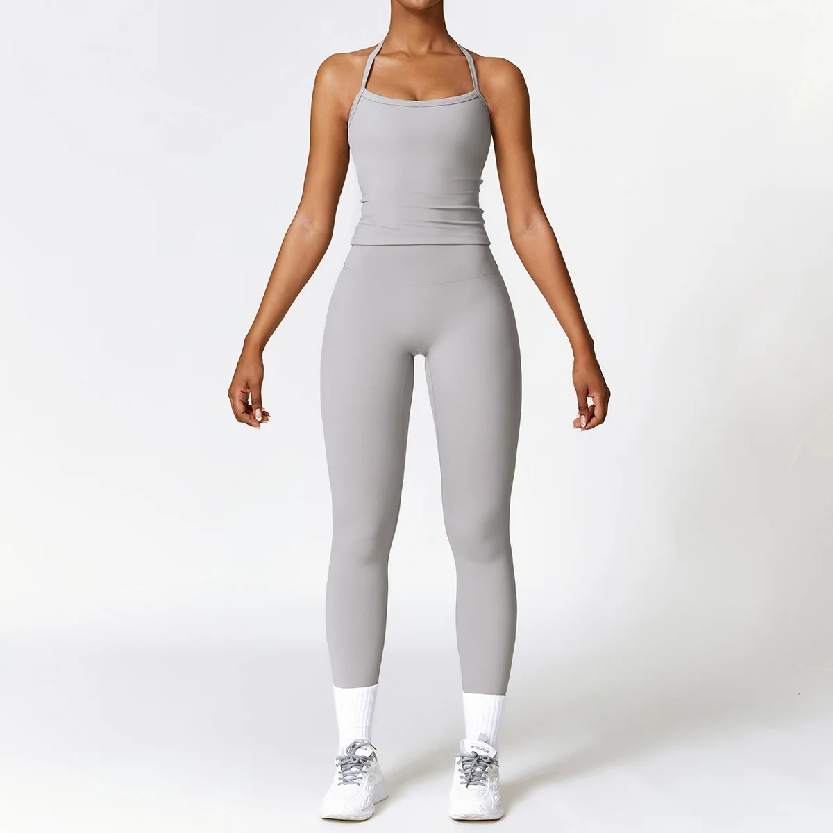 2 Piece Solid Color Yoga Set Sportswear Women Suit For Fitness Long Sleeve Crop Top Sports Gym High Waist Leggings Sports Set
2 Piece Solid Color Yoga Set Sportswear Women Suit For Fitness Long Sleeve Crop Top Sports Gym High Waist Leggings Sports Set