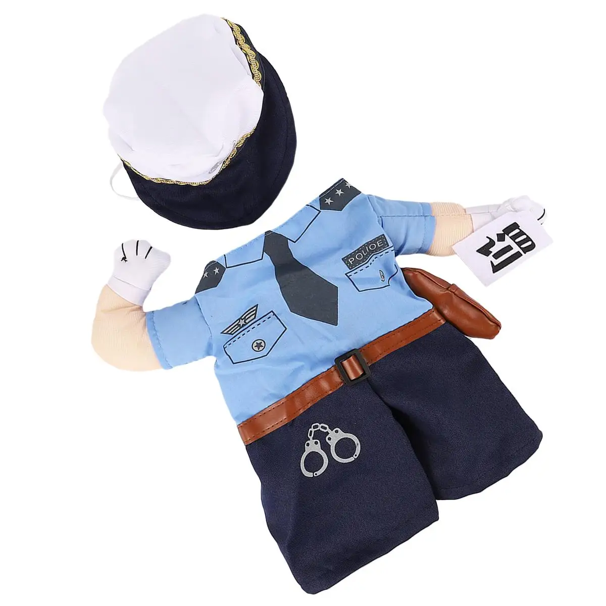 Funny Cat Clothes Police Costume Durable Fabric Suits Pet Accessories Halloween Daily Wear Occasions Parties Christmas Birthdays
Funny Cat Clothes Police Costume Durable Fabric Suits Pet Accessories Halloween Daily Wear Occasions Parties Christmas Birthdays
