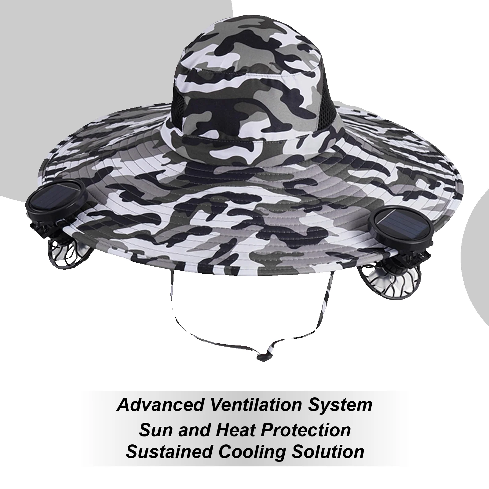 Sun Hat With Fan Wide Brim Outdoor Fishing Hat Breathable Headgear Outdoor Gear For Travel Camping Hiking Beach Vacation Golfing
Sun Hat With Fan Wide Brim Outdoor Fishing Hat Breathable Headgear Outdoor Gear For Travel Camping Hiking Beach Vacation Golfing