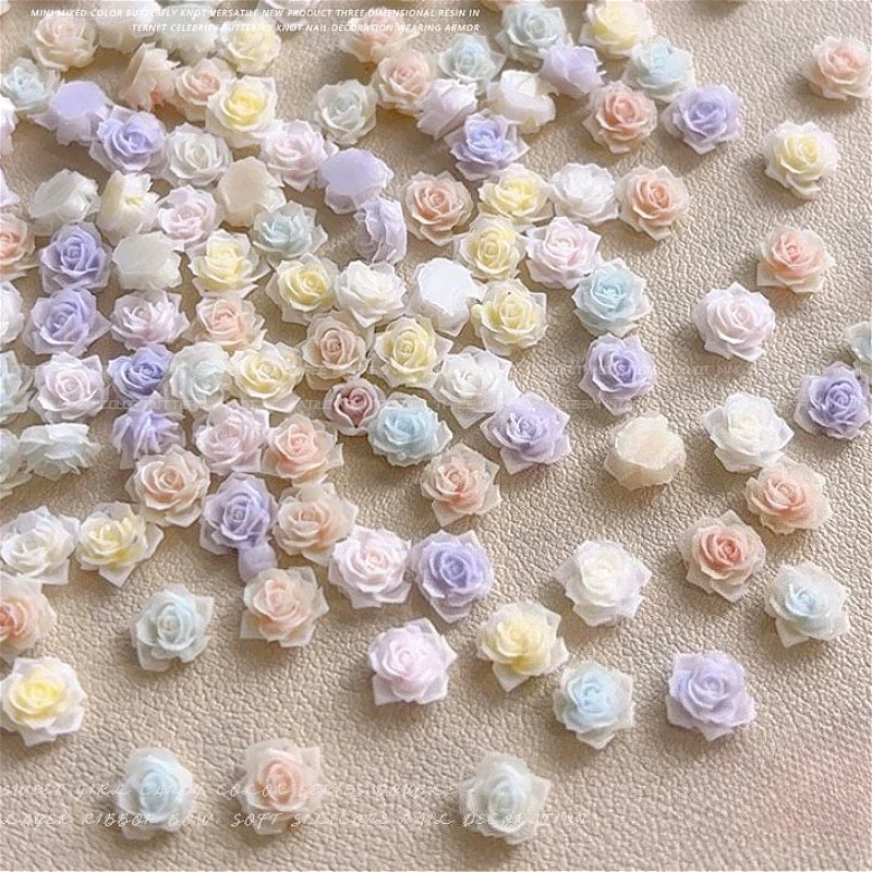 Light Gradient Colorful Resin Camellia Flowers Colorful Rose Nail Art Decorations DIY Carved Manicure Tool Accessories Wholesale
Light Gradient Colorful Resin Camellia Flowers Colorful Rose Nail Art Decorations DIY Carved Manicure Tool Accessories Wholesale