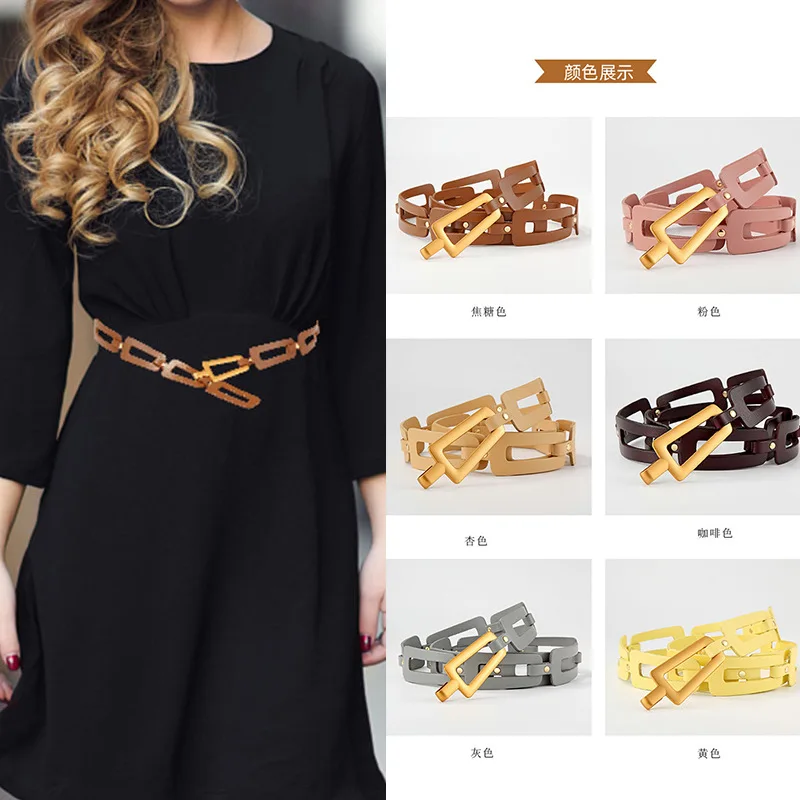 Western Hollow out Design Leather Women Waistband Belt Dress Coat Sweater Jumpsuit Belt for Ladies
Western Hollow out Design Leather Women Waistband Belt Dress Coat Sweater Jumpsuit Belt for Ladies