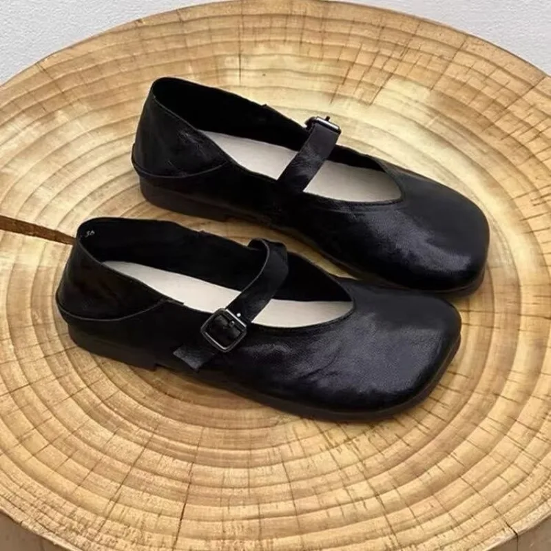 Casual Single Shoes Flat Mary Jane Shoes Spring and Summer Vintage Shoes for Women
Casual Single Shoes Flat Mary Jane Shoes Spring and Summer Vintage Shoes for Women