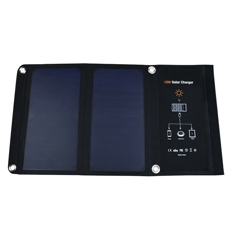 Solar Charging Pad Portable Folding Solar Charging Bag Outdoor Emergency Mobile Charger
Solar Charging Pad Portable Folding Solar Charging Bag Outdoor Emergency Mobile Charger