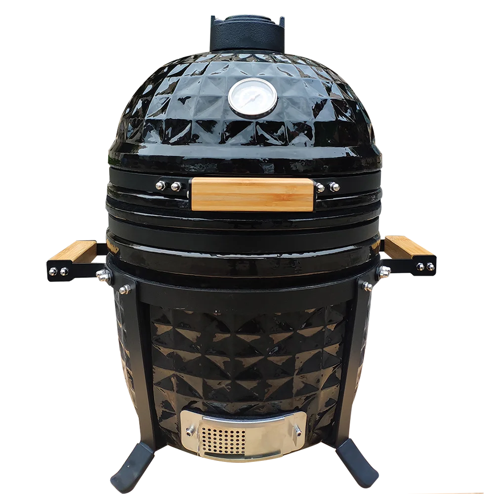 Best Seller 15 Inch Auplex Portable Vertical Cooking Ceramic BBQ Kamado Charcoal Barbecue Smoker Wholesale Powder Coated
Best Seller 15 Inch Auplex Portable Vertical Cooking Ceramic BBQ Kamado Charcoal Barbecue Smoker Wholesale Powder Coated
