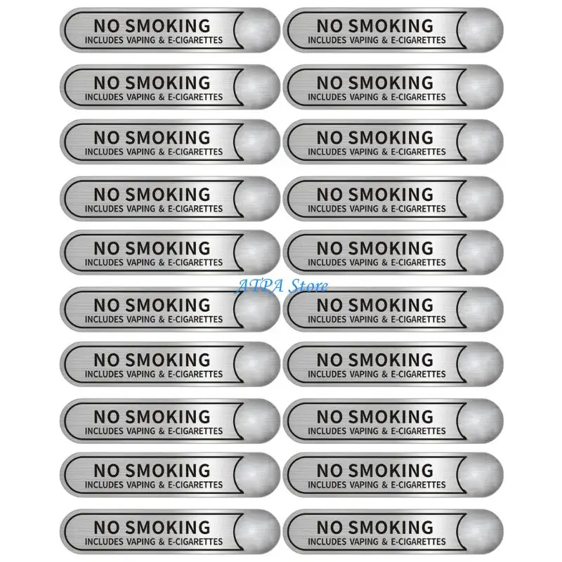 U13C 20Pcs No Smokings Car Stickers Clear Warning Sign For Vehicles Indoor Outdoor
U13C 20Pcs No Smokings Car Stickers Clear Warning Sign For Vehicles Indoor Outdoor