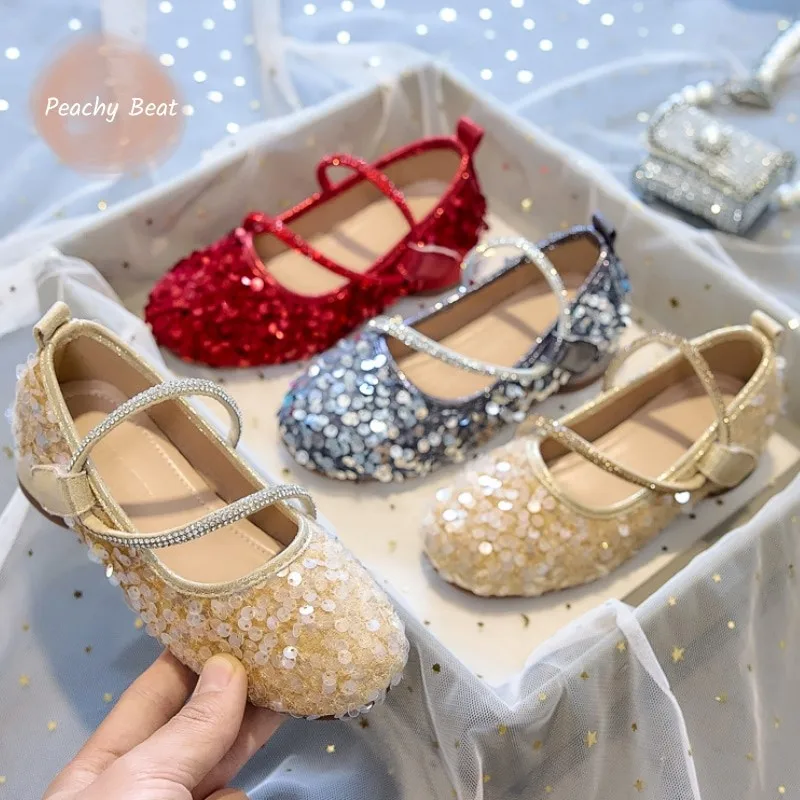 Fashion Baby Girl Princess Sequins Shoes Infant Toddler Child Teens Vintage Flat Shoes Soft Bottom Dance Birthday Party Shoes
Fashion Baby Girl Princess Sequins Shoes Infant Toddler Child Teens Vintage Flat Shoes Soft Bottom Dance Birthday Party Shoes