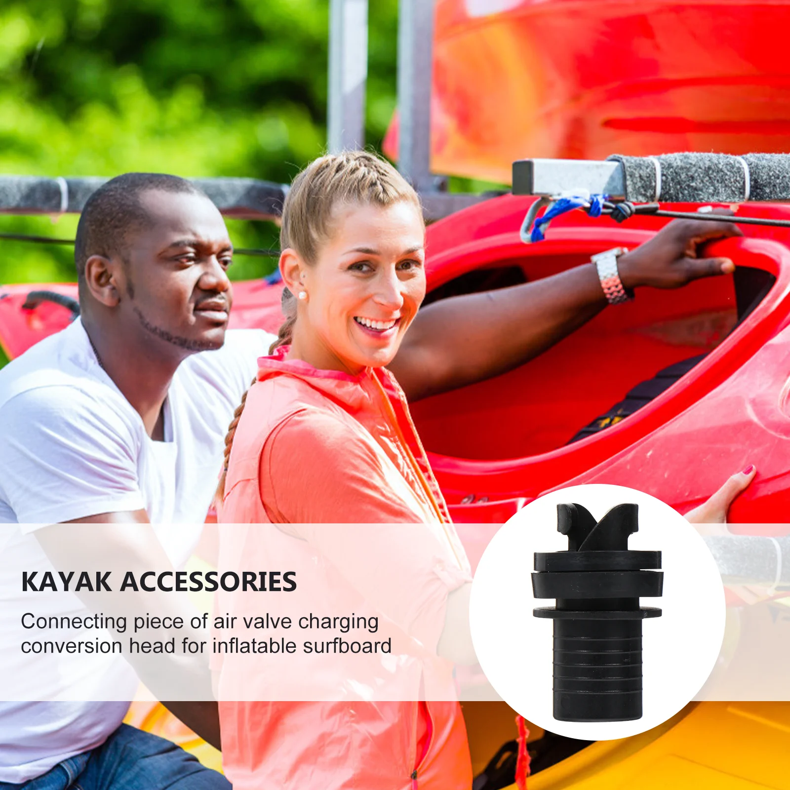 Nylon Valves Adapters for Inflatables Kayak Air Connector Pump Lightweight Durable Boat Supplies Valve Adapter Storage Portable
Nylon Valves Adapters for Inflatables Kayak Air Connector Pump Lightweight Durable Boat Supplies Valve Adapter Storage Portable