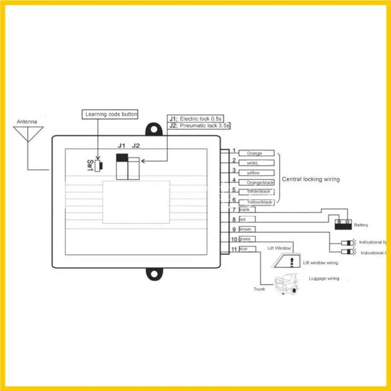 G5AD Universal Car Remote Central set with 2 Key & Trunk Release Vehicle Central Locking Systems for Vehicle Safety Upgrades
G5AD Universal Car Remote Central set with 2 Key & Trunk Release Vehicle Central Locking Systems for Vehicle Safety Upgrades