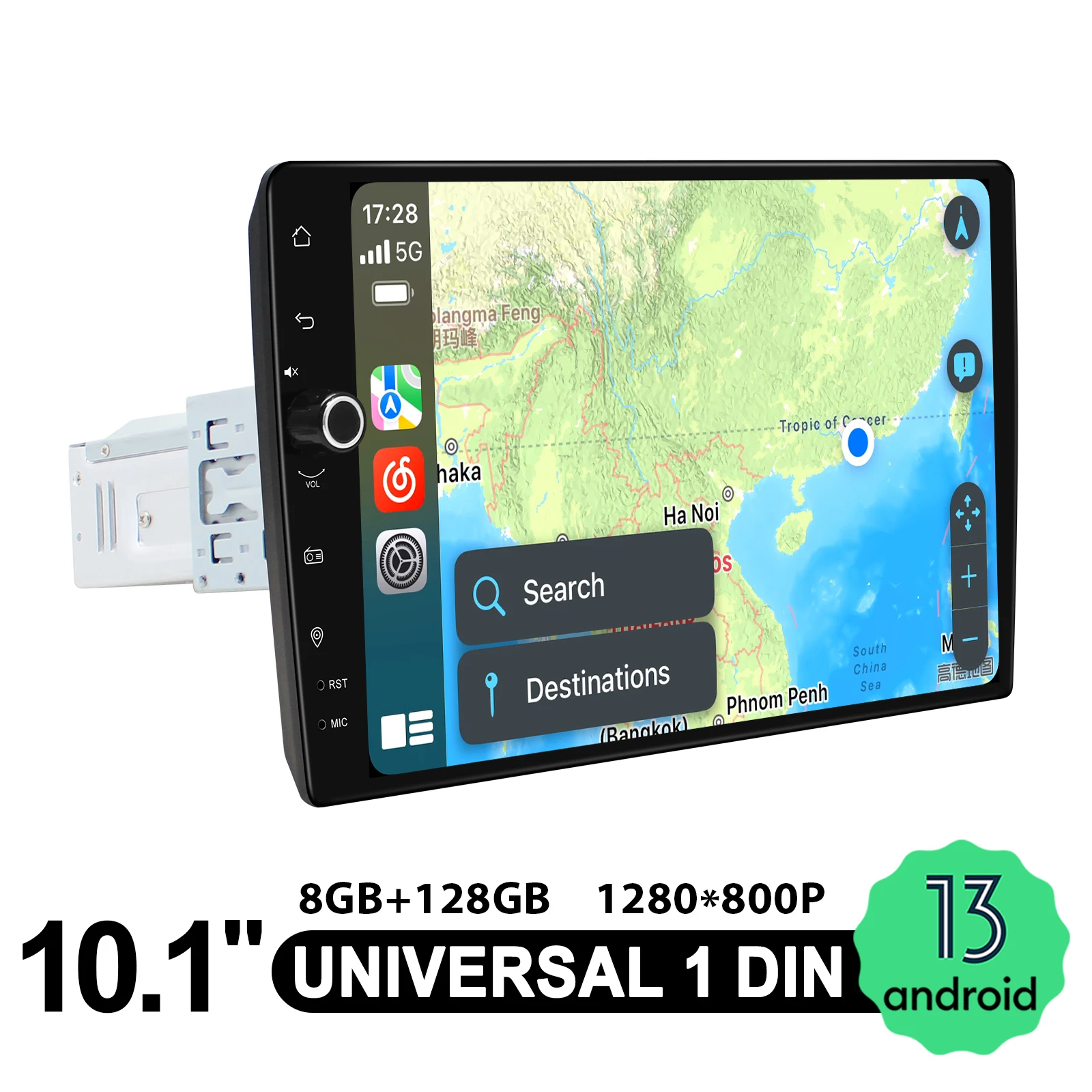 JOYING Upgraded Newest Car Multimedia System 10.1"Android Car Radio Stereo 1280*800 Head Unit GPS Navigation Split Screen
JOYING Upgraded Newest Car Multimedia System 10.1"Android Car Radio Stereo 1280*800 Head Unit GPS Navigation Split Screen