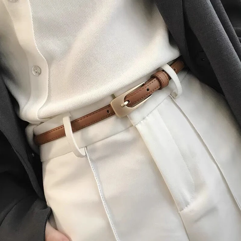 Новый женский ремень, минималистичный модный тонкий ремень, элитные повседневные универсальные юбки с игольчатыми пуговицами, джинсы, женские ремни
Новый женский ремень, минималистичный модный тонкий ремень, элитные повседневные универсальные юбки с игольчатыми пуговицами, джинсы, женские ремни