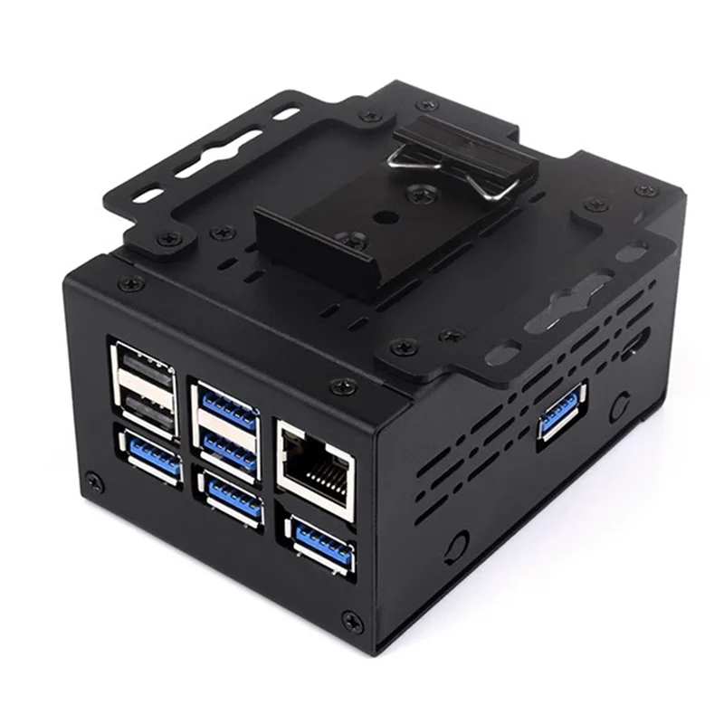 New--For Raspberry Pi5/5B Industrial Grade Large Space Case D For Active Cooler Pcle/Poe HAT Expansion Board
New--For Raspberry Pi5/5B Industrial Grade Large Space Case D For Active Cooler Pcle/Poe HAT Expansion Board