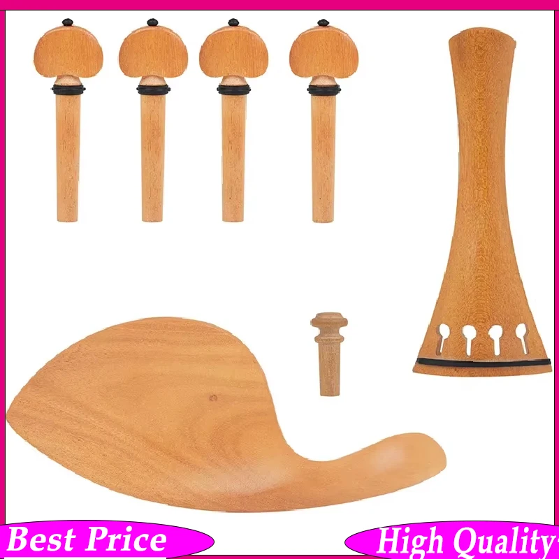 1 Set 4/4 3/4 Violin Tailpiece Tuning Pegs Endpins Chin Holder Wood Color Accessories for Stringed Instruments
1 Set 4/4 3/4 Violin Tailpiece Tuning Pegs Endpins Chin Holder Wood Color Accessories for Stringed Instruments