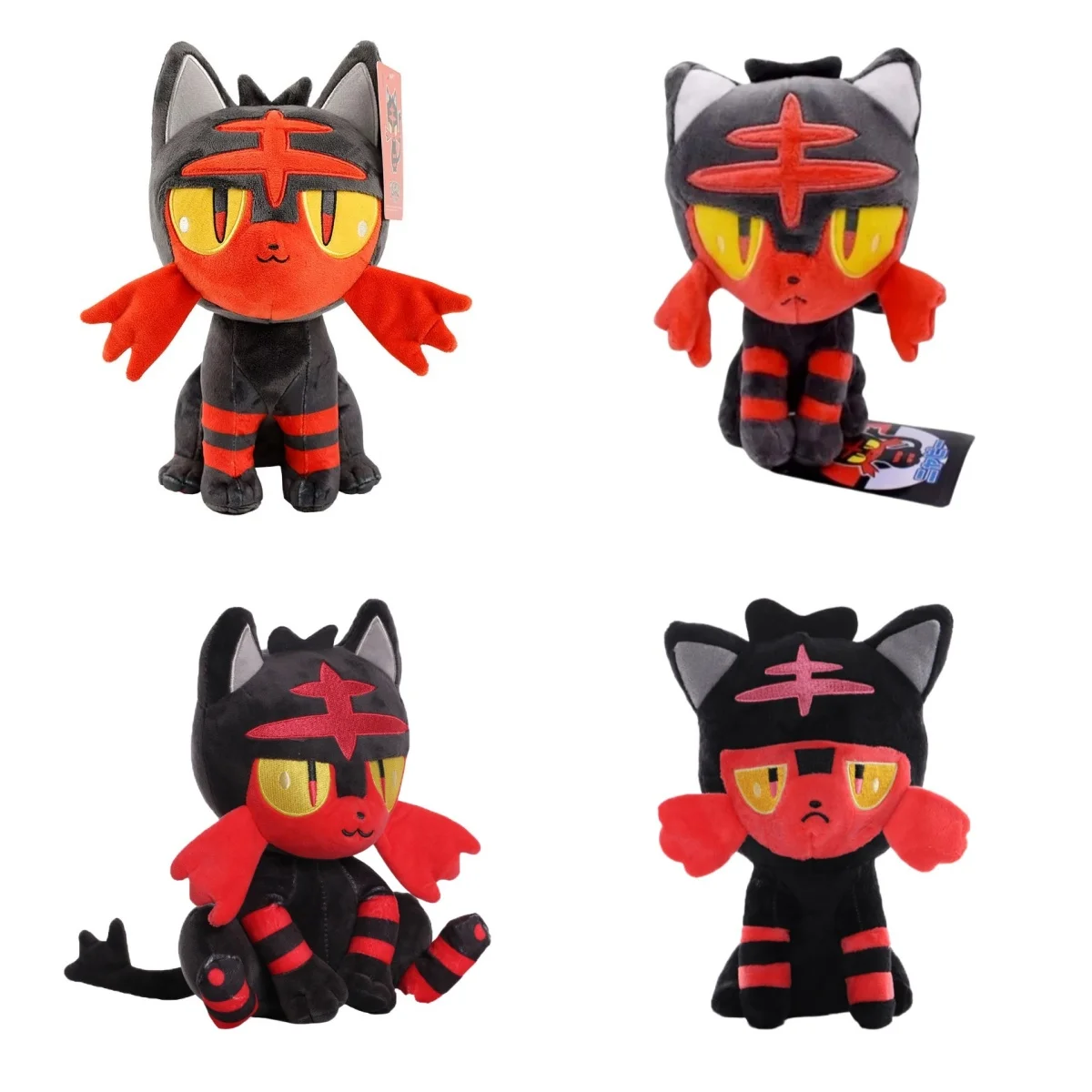 Плюшевая кукла Pokemon Litten Torracat, очаровательные игрушки в виде животных, хобби, каваи, аниме, периферия, подарок, рождественский подарок для детей
Плюшевая кукла Pokemon Litten Torracat, очаровательные игрушки в виде животных, хобби, каваи, аниме, периферия, подарок, рождественский подарок для детей