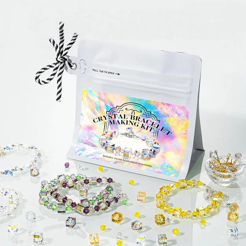 Crystals Beads Kit AB Color Bracelet Making Kit Glass Cube Sparkle Butterfly Beads for Jewelry Making Necklaces DIY Crafts
Crystals Beads Kit AB Color Bracelet Making Kit Glass Cube Sparkle Butterfly Beads for Jewelry Making Necklaces DIY Crafts