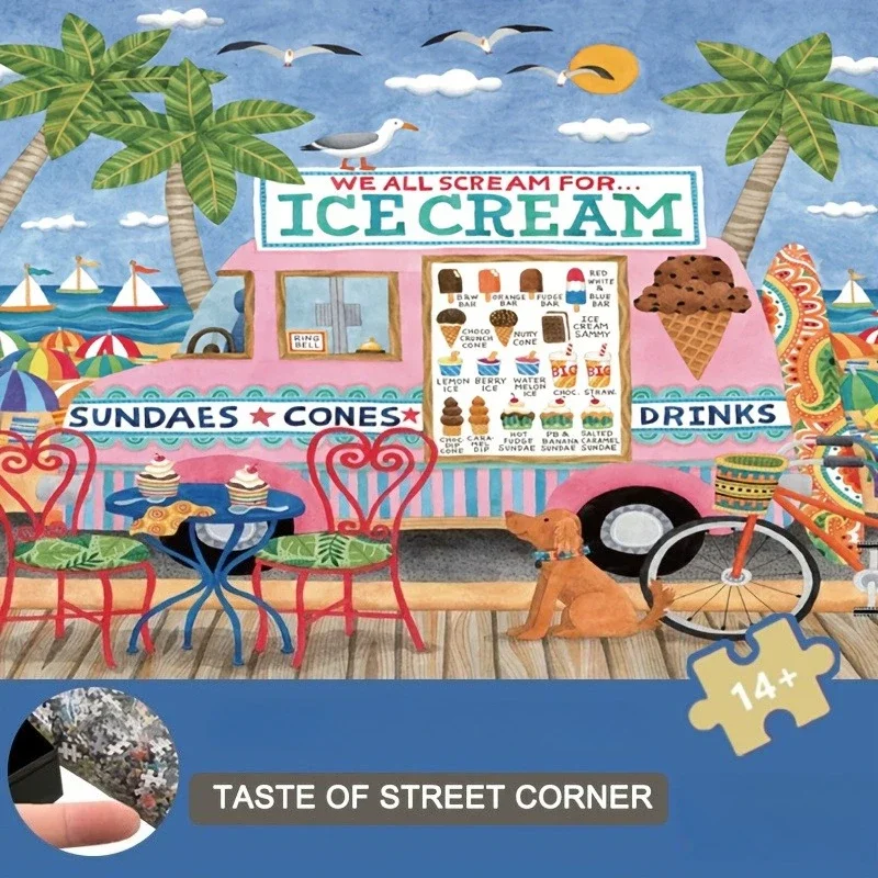 Jigsaw Puzzle 500/1000/1200/2000PCS Peaceful Street Corner Food Scene For Adults Ideal For Stress Relief And Relaxation
Jigsaw Puzzle 500/1000/1200/2000PCS Peaceful Street Corner Food Scene For Adults Ideal For Stress Relief And Relaxation
