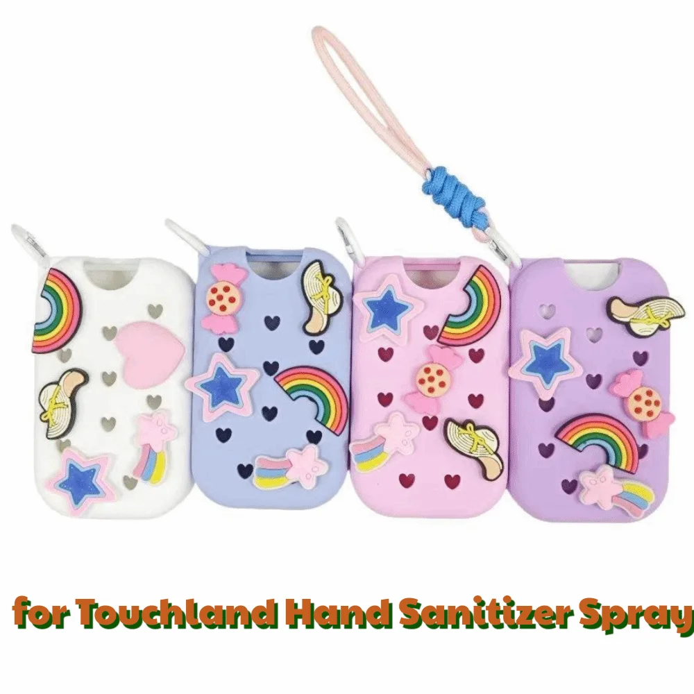 Lightweight Hand Sanitizer Spray Case 30ml With Charms EVA Case Keyring Shockproof Hand Sanitizer Holder for Touchland 30ml
Lightweight Hand Sanitizer Spray Case 30ml With Charms EVA Case Keyring Shockproof Hand Sanitizer Holder for Touchland 30ml
