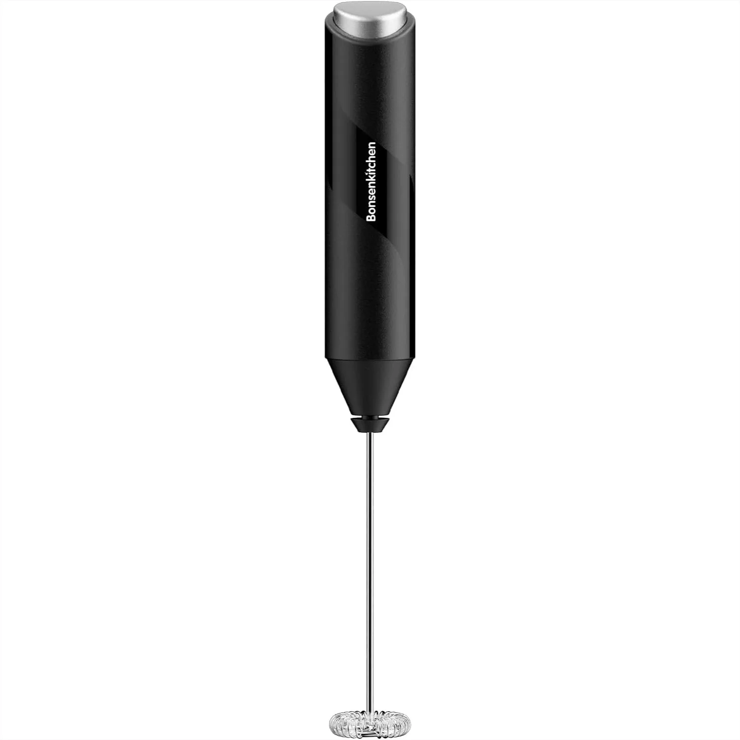 Handheld Milk Frother For Coffee, Battery Operated Drink Mixer With Stainless Steel Whisk, Portable Stirrer Wand For Latte, Matcha, Protein Shakes - Black
Handheld Milk Frother For Coffee, Battery Operated Drink Mixer With Stainless Steel Whisk, Portable Stirrer Wand For Latte, Matcha, Protein Shakes - Black