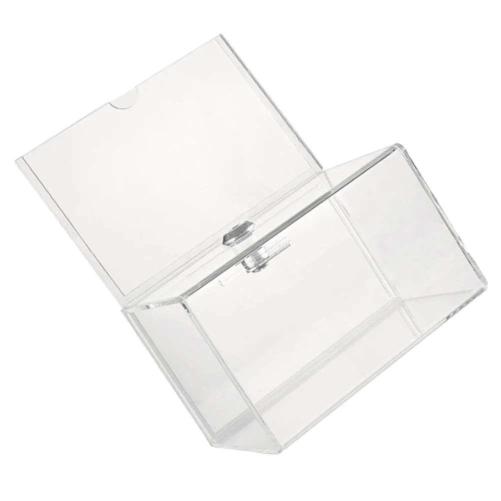 Clear Acrylic Multi-Functional Lockable Donation Box Voting Suggestion Complaint Letter Ballot Storage Container 
Clear Acrylic Multi-Functional Lockable Donation Box Voting Suggestion Complaint Letter Ballot Storage Container