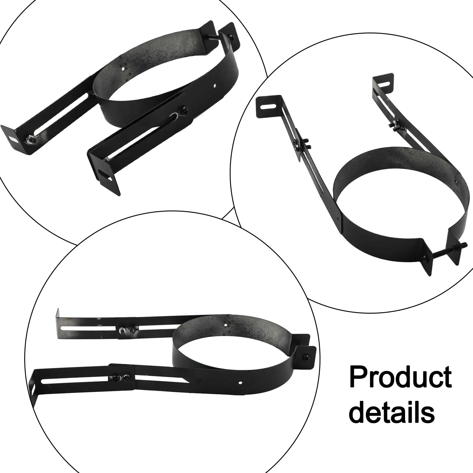 Home Heating System 11.02 X 5.91 X 0.98 Inches Stainless Steel Bracket Stainless Steel Pipe Clamp Secure Chimney Installation
Home Heating System 11.02 X 5.91 X 0.98 Inches Stainless Steel Bracket Stainless Steel Pipe Clamp Secure Chimney Installation