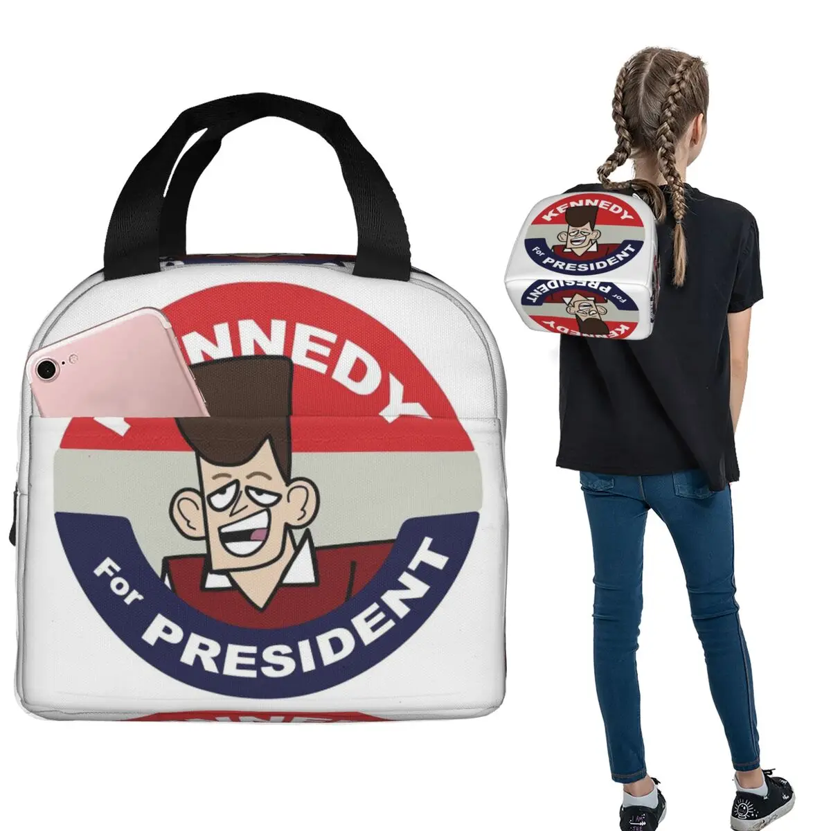 Термосумка для обедов Clone High Jfk для женщин и детей, портативный контейнер для еды, термосумка-тоут
Термосумка для обедов Clone High Jfk для женщин и детей, портативный контейнер для еды, термосумка-тоут