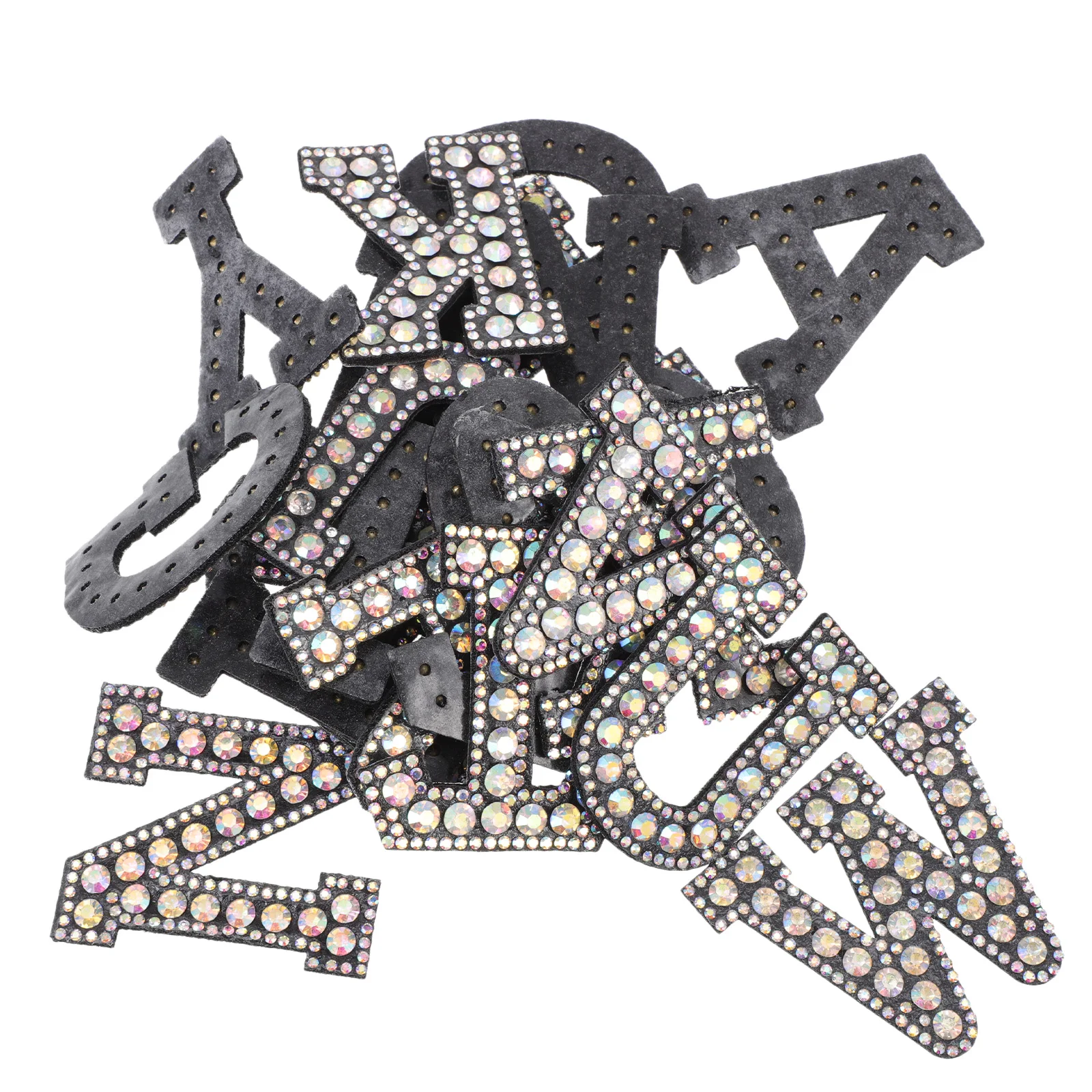 26pcs Rhinestone Patches Non woven Fabric Decorative Alphabet Appliques DIY Repair Clothing Bag Accessories Elastic B
26pcs Rhinestone Patches Non woven Fabric Decorative Alphabet Appliques DIY Repair Clothing Bag Accessories Elastic B