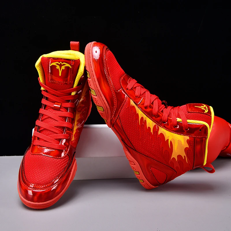 New Seamless Cut Boxing Wrestling Shoes Men's Footwear Comfortable Training Gym Sports Shoes
New Seamless Cut Boxing Wrestling Shoes Men's Footwear Comfortable Training Gym Sports Shoes