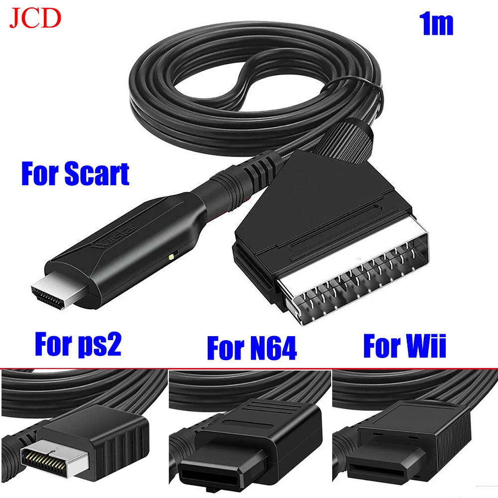 JCD для PS2 Wii N64 адаптер Scart в HDMI конвертер 1080P входной кабель HDMI выходный порт для HDTV STB VHS Xbox PS3 DVD
JCD для PS2 Wii N64 адаптер Scart в HDMI конвертер 1080P входной кабель HDMI выходный порт для HDTV STB VHS Xbox PS3 DVD