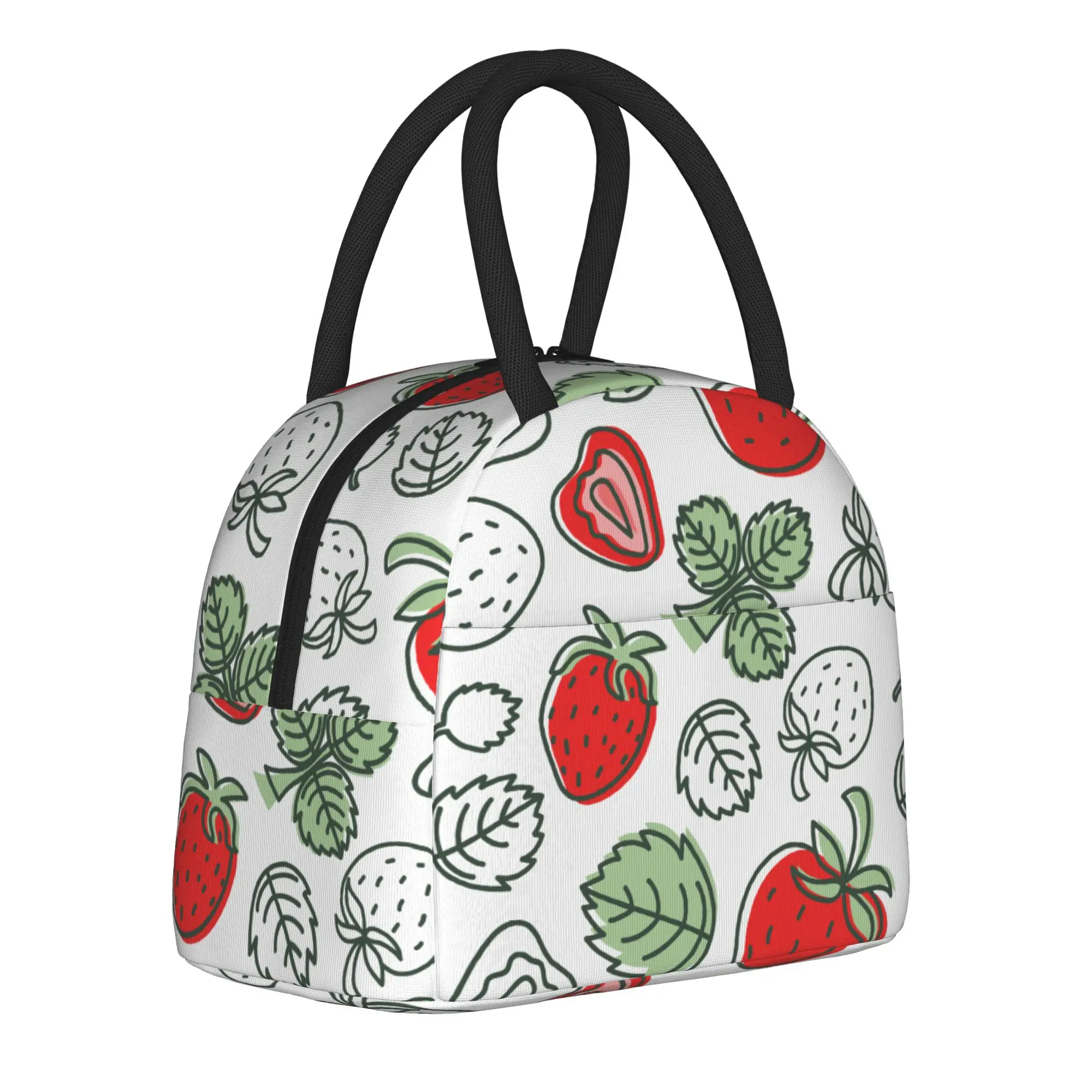 Strawberry Insulated Lunch Bag Thermal Bag Meal Container Cute Fruit Leakproof Lunch Box Tote Food Storage Bags School Picnic
Strawberry Insulated Lunch Bag Thermal Bag Meal Container Cute Fruit Leakproof Lunch Box Tote Food Storage Bags School Picnic