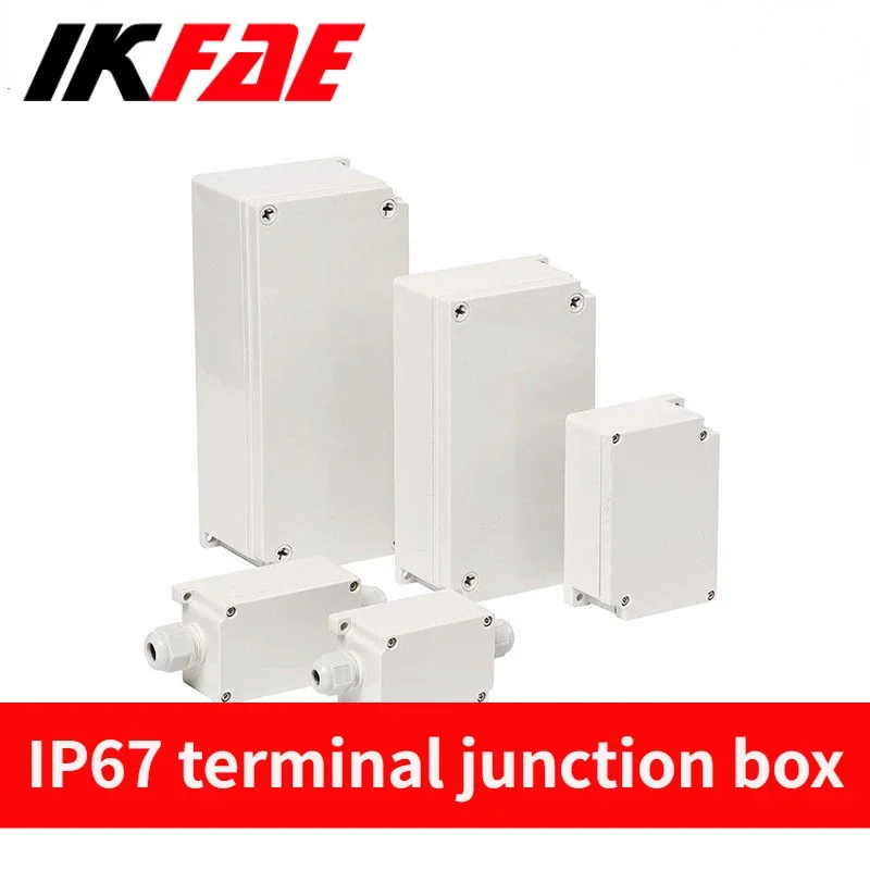 Outdoor Waterproof cable Junction Box with Terminals Breakout Inside and Out Plastic Distribution Box
Outdoor Waterproof cable Junction Box with Terminals Breakout Inside and Out Plastic Distribution Box