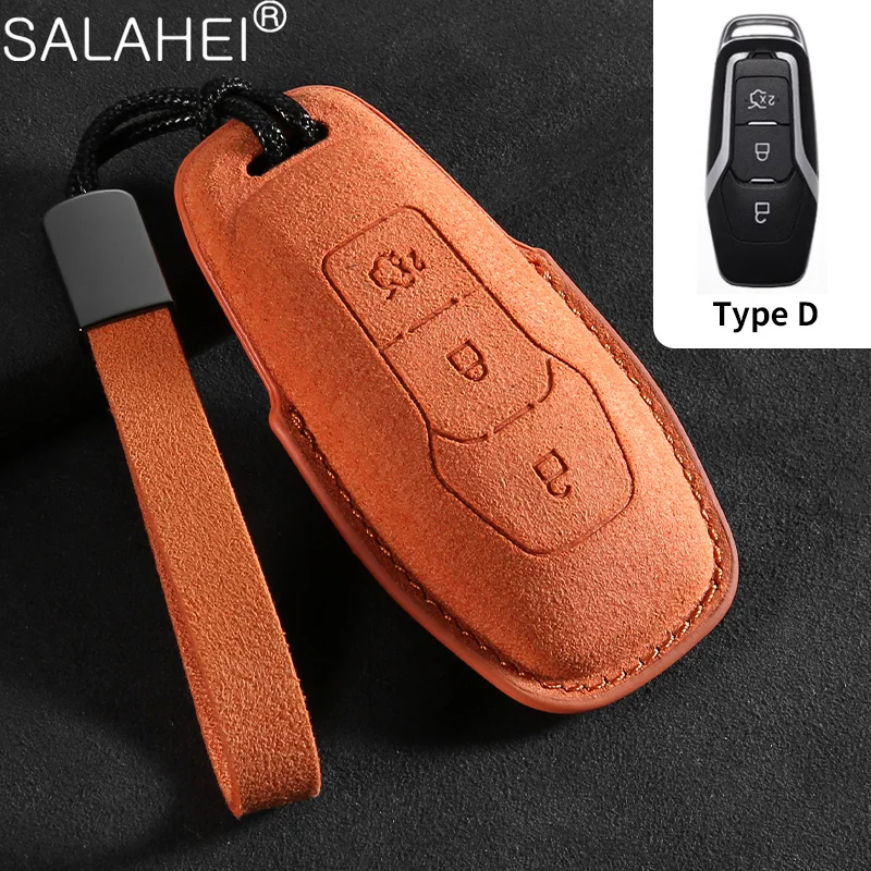 3 4 Buttons Suede Car Remote Key Case For Ford Mustang Edge Explorer Fusion Mondeo Kuka Car Shell Fob Uncut Blade Accessories
3 4 Buttons Suede Car Remote Key Case For Ford Mustang Edge Explorer Fusion Mondeo Kuka Car Shell Fob Uncut Blade Accessories