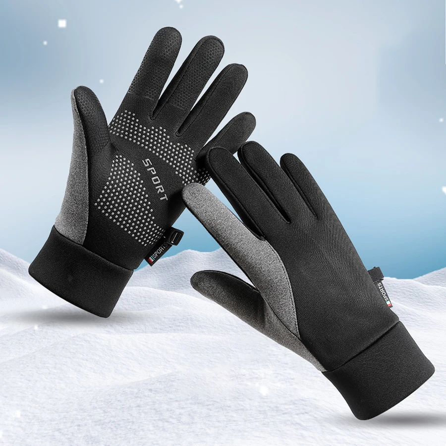 Autumn Winter Men Women Gloves Touch Screen Waterproof Windproof Gloves Outdoor Sports Warm Thermal Fleece Running Ski Gloves
Autumn Winter Men Women Gloves Touch Screen Waterproof Windproof Gloves Outdoor Sports Warm Thermal Fleece Running Ski Gloves