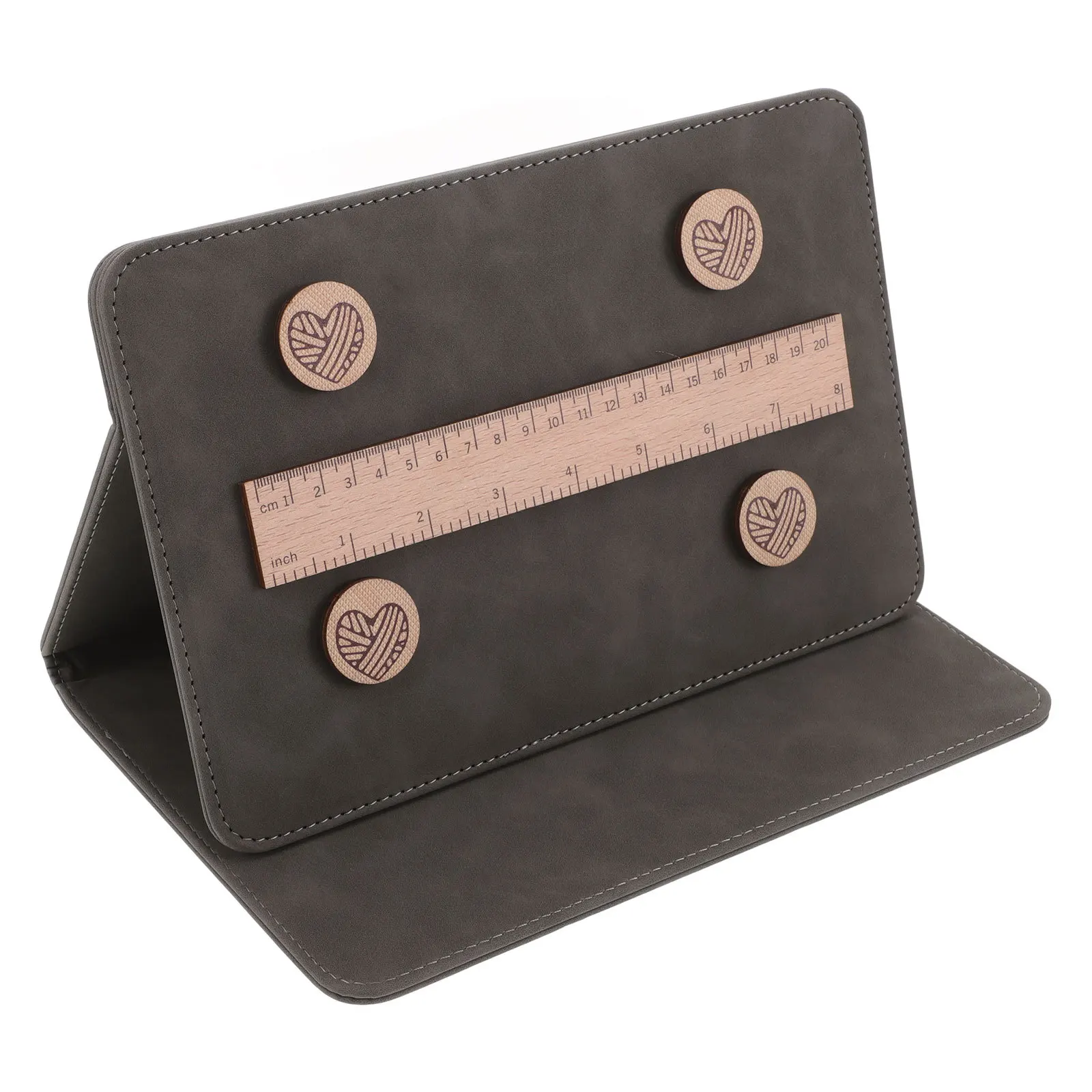 Magnetic Foldable Knitting Pattern Holder Chart Keeper Magnetic Ruler for Crochet Needle Arts Cross Stitch Pattern Holder
Magnetic Foldable Knitting Pattern Holder Chart Keeper Magnetic Ruler for Crochet Needle Arts Cross Stitch Pattern Holder