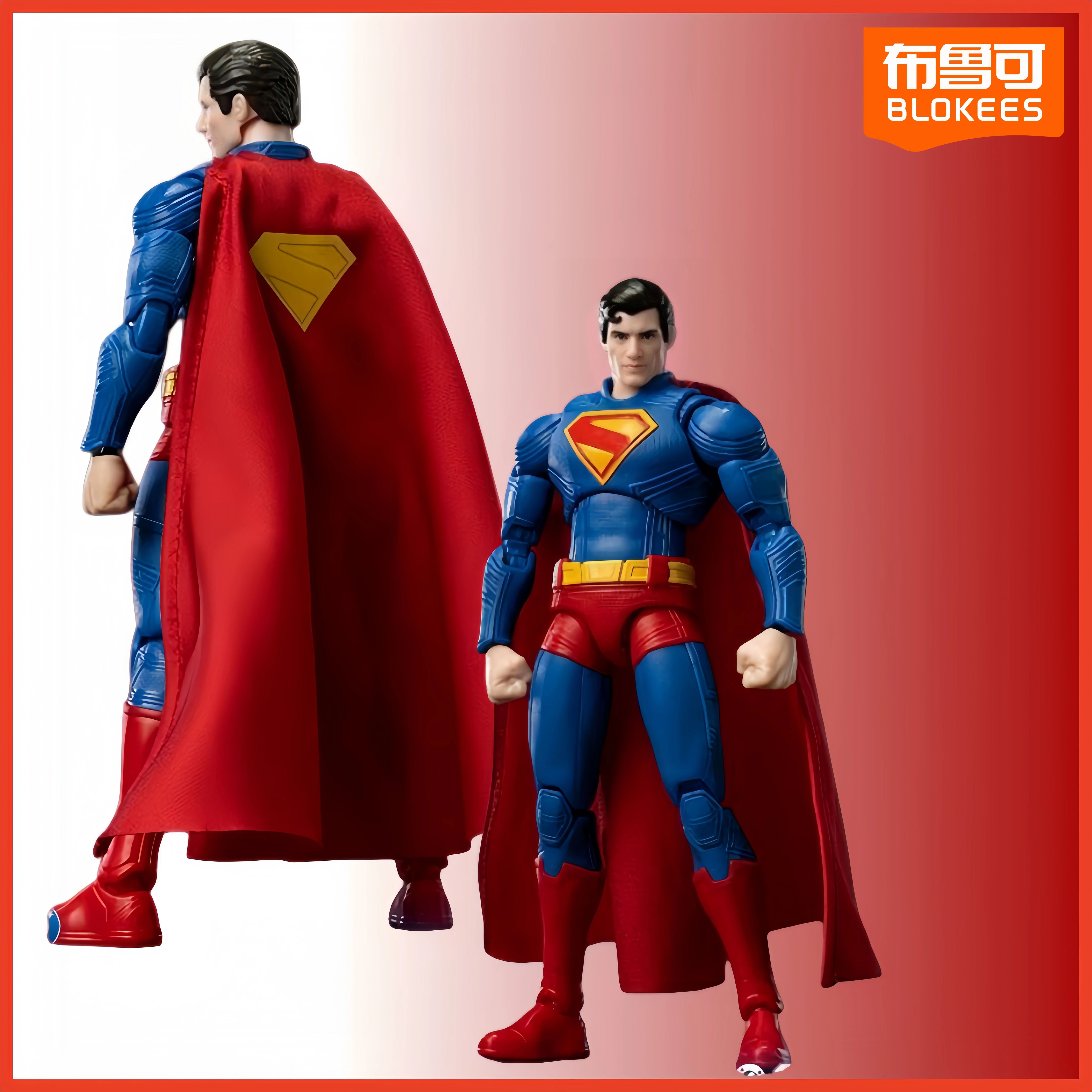 Blokees New Superman Action Figure DC Heroes Series Champion Class Movable Assembled Collectible Model For Adult Collectors
Blokees New Superman Action Figure DC Heroes Series Champion Class Movable Assembled Collectible Model For Adult Collectors